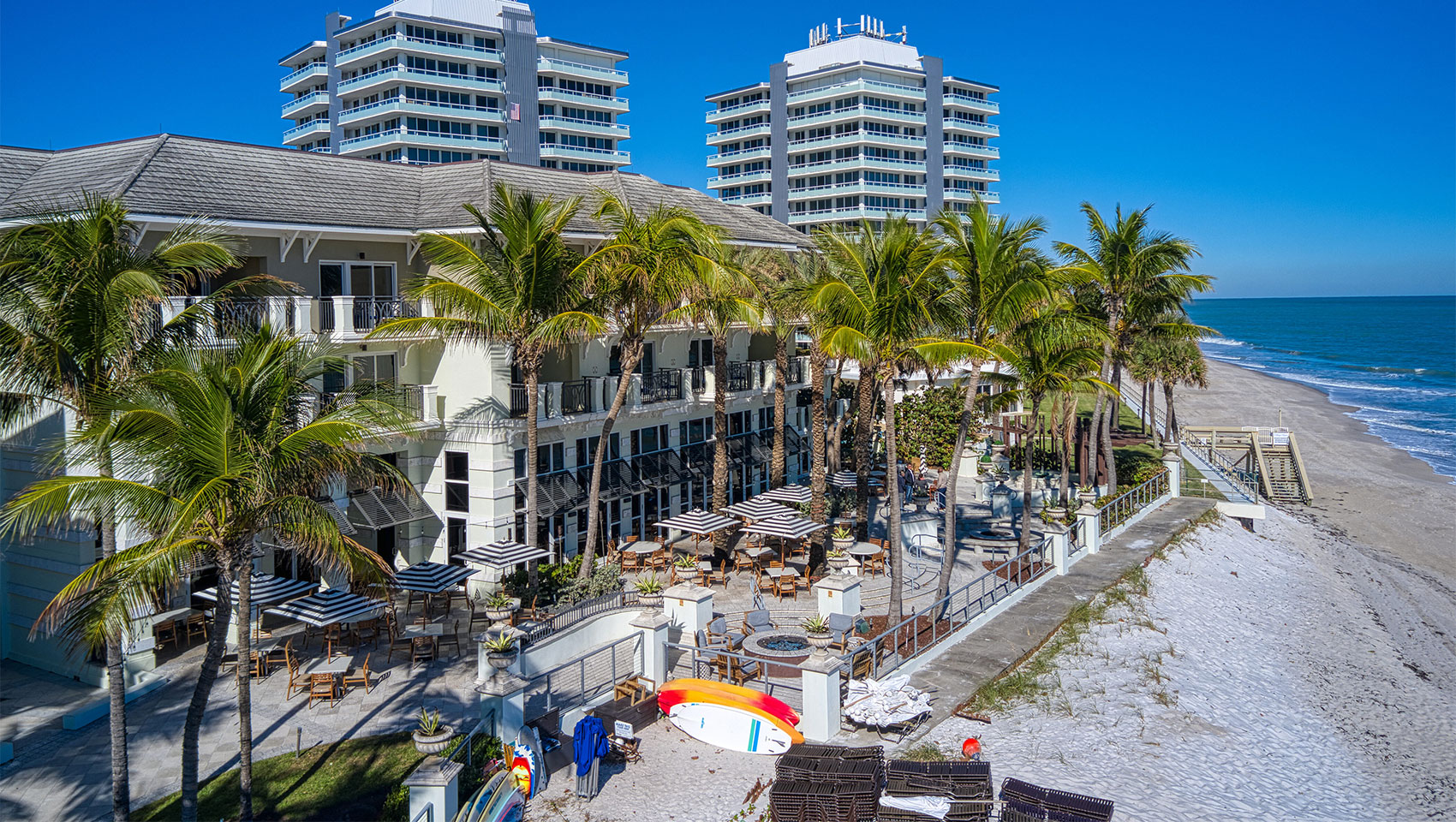 Beachfront Hotel on Vero Beach, Florida