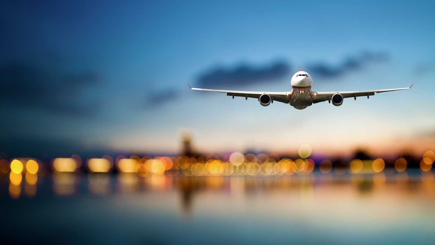 Plane landing