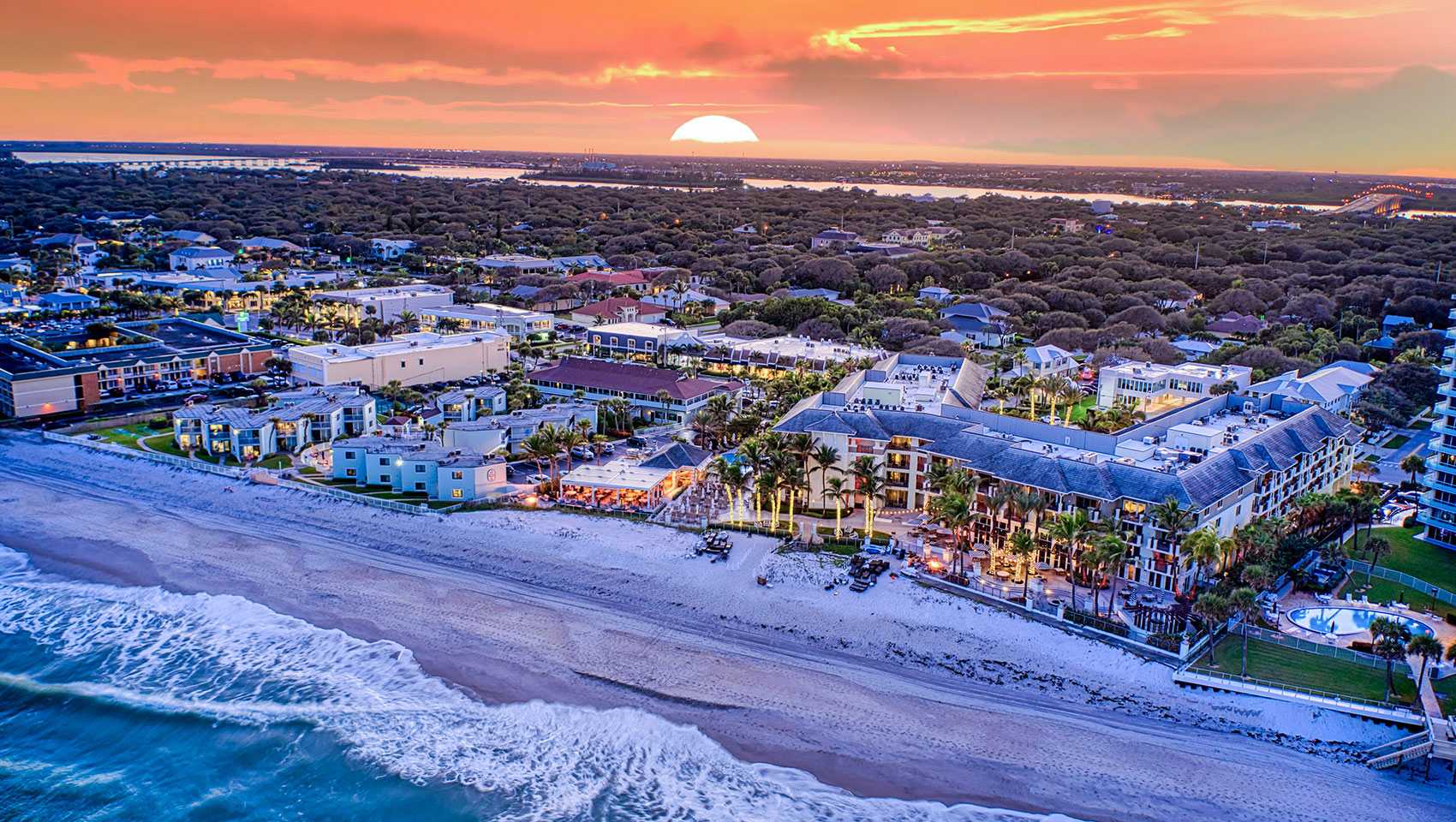 Aerial view of Vero Beach Kimpton