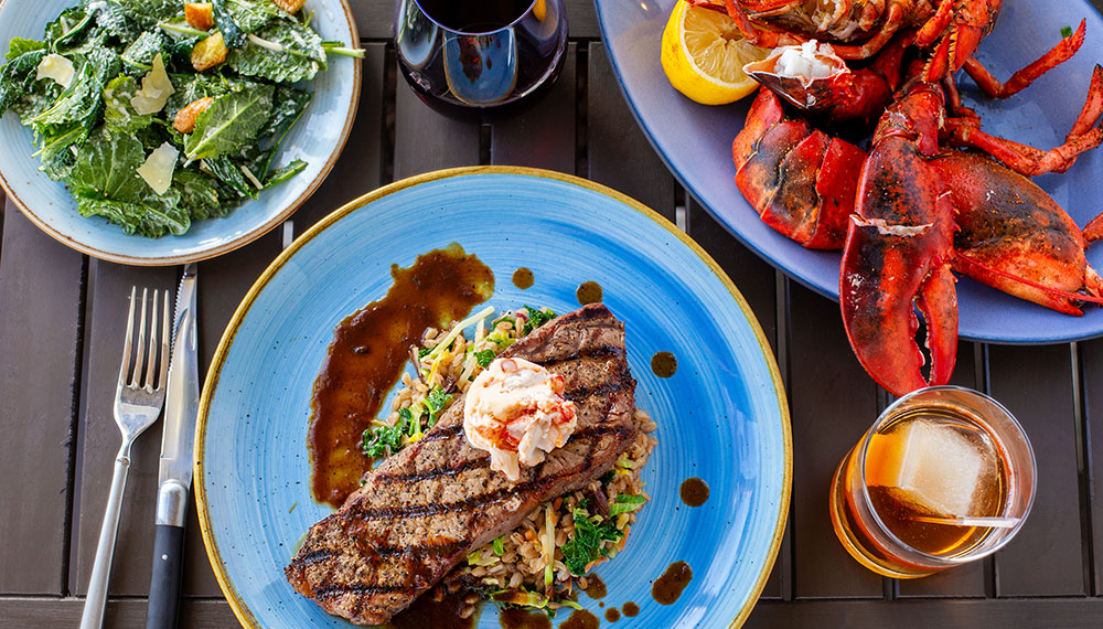 steak and lobster dinner