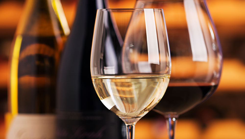 Glasses of wine